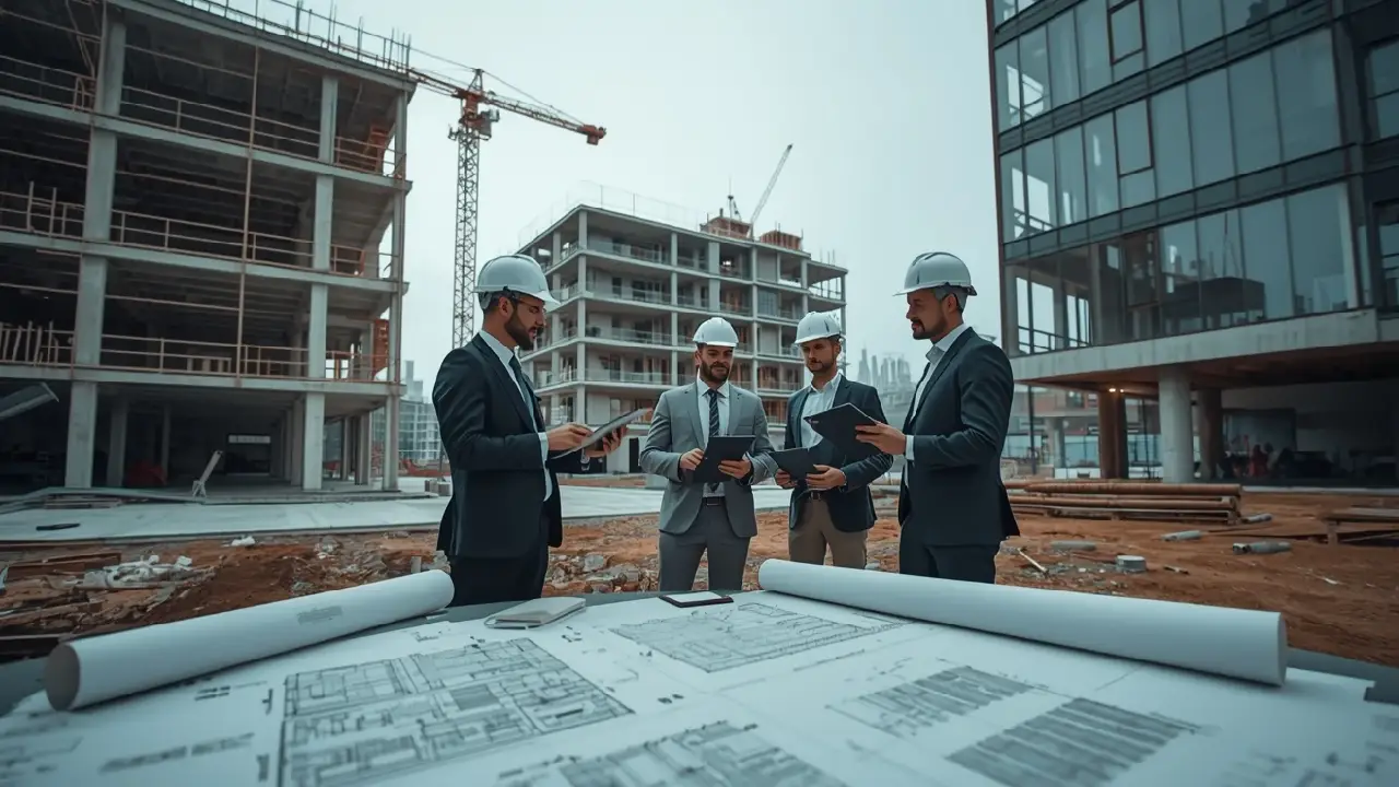 Proyecto de construcción en ejecución